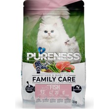 Tr Family Care Tahılsız Somonlu Anne ve Yavru Kedi Maması 2 Kg%93 Hayvansal Protein Postbiyotik F