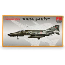 F-4 Phantom 2 Kara Şahin Pm Model Demonte Plastik Uçak Maket Kiti