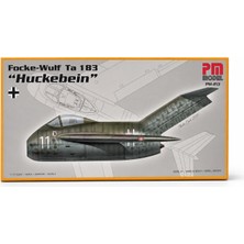 TA-183 Fockie Wolf Pm Model Savaş Uçağı Demonte Plastik Maketi
