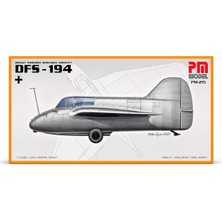 Rocket Powered Research Aircraft DFS-194 Pm Model Roket Motorlu Uçak Demonte Plastik Maketi