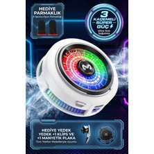 Freedom Style CX20 Ios Android Soğutucu 20W Manyetik Rgb Telefon Soğutucu –anında Hızlı Soğutma,sessiz Fan Soğutma