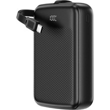 LED Dijital Ekranlı 20000 Mah Taşınabilir Şarj Aleti PD22.5W Powerbank + Usb-C Kablosu - M14