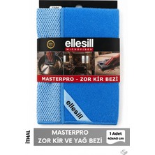 Ellesill Masterpro Mavi Zor Kir Bezi 40X40 cm - (1 Adet)