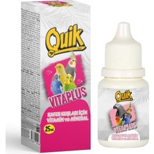 Quik Vita Plus Kuş Vitamini 12X25 ml