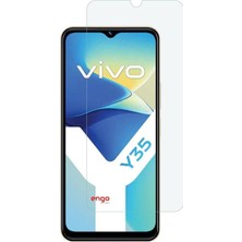 Vivo Y35 Ile Uyumlu Ekran Koruyucu 9h Temperli Kırılmaz Esnek Nano Cam, Çizilmeye ve Darbeye Day
