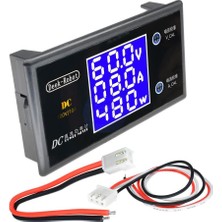 Dc 0-100V 10A Digital Voltmetre Ampermetre ve Wattmetre Deekrobot