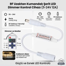 Rf Uzaktan Kumandalı Şerit LED Dimmer Kontrol Cihazı 12A