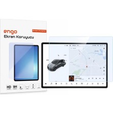 Tesla Model Y Ile Uyumlu Ekran Koruyucu 16 Inç Multimedya, 9h Nano Esnek Cam, Çizilmelere ve Dar