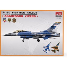Pm Model F-16 C Aggressor Plastik Uçak Maket Kiti