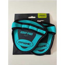 Grip Pad Ağırlık ve Fitness Eldiveni, Turkuaz, L Beden