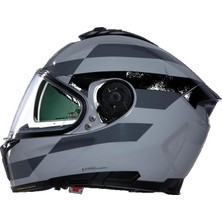 Tr N80-8 Kapalı Motosiklet Kaskı-Alfiere 345-XXL