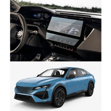 Premium Nano Ekran Koruyucu Seti, Peugeot 408 ile Uyumlu, Hd Şeffaf, Çizilme ve Parmak Izi Önley