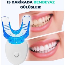 Tr 5 LED Işıklı Diş Beyazlatma Cihazı ve 3 Adet Jel Seti