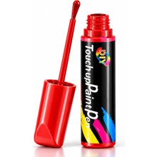 Touch Araç Çizik Rötuş Boya Kalemi 12 Ml, 2'si 1 Arada Ince Fırçalı Oto Boya Tamir Kalemi, �