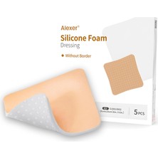 Tr Silikon Köpük Çok Katmanlı Steril Yara Örtüsü 15X15CM 5li Paket