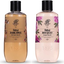 Rebul Dark Space-Bouquet Duş Jeli 500 ml 2'li Set