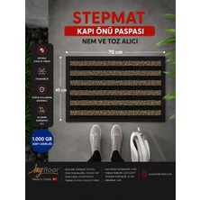 Tr Nem Alıcı Toz Tutucu Çamur Sıyırıcı Pvc Taban ve Pvc Bordürlü Sentetik Fırça Dokulu Si