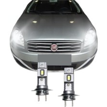 Tr Fıat Lınea LED Xenon Kısa Far Ampulü H7 Mini LED 2'li Set KMNH738