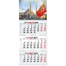 Tr 2027 Gemici Duvar Takvimi - Yeni Camii