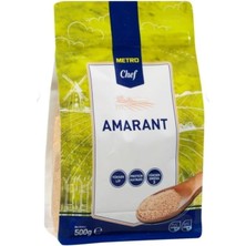 Metro Chef Amarant Tohumu 500 G | Yüksek Protein & Lif Kaynağı | Kalsiyum, Demir, Magnezyum Içe