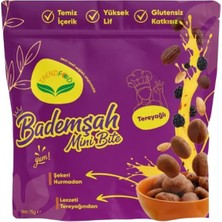 Tr Bademşah Badem Kurabiyesi 75 G Sağlıklı Atıştırmalık Glutensiz, Fit, Hurma ile Tatlandır