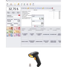 Pazartimi Barkod Satış Sistemi & Market Programı & Kablosuz Barkod Okuyucu