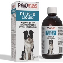 Plus-B Liquid Köpek Tüy Dökülmesini Azaltıcı Biyotin & Çinko Damlası 50ML