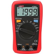 Unit Ut 33 A+ 600V Avuçiçi Dijital Multimetre