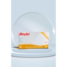 Muayene Eldiven Small Pudralı Lateks 100'LÜ Paket