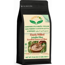 %100 Doğal Psyllium Husk Tozu – 500 G (Karnıyarık Otu Kabuğu Tozu)