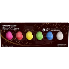 Kuretake Gansai Tambi Sulu Boya Seti, 6 Renk, Pearl Colors