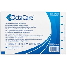 Tr Octacare Hipoalerjenik Esnek Steril Nonwoven Yara Örtüsü 5cm x 9cm 10 Adet