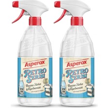 Tr Asperox Retro Serisi Beyaz Sirke & Karbonat Çok Amaçlı Yüzey Temizleyici Sprey 1 L x 2 Adet
