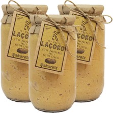 Laçoko 3 kg Şekersiz, Katkısız, Glutensiz, Doğal Çifte Kavrulmuş Ballı Yer Fıstığı Ezmes