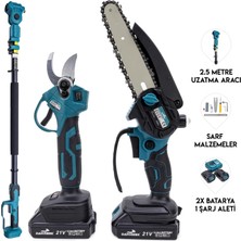 Teleskopik 2.5m + Ikili Budama Seti MK36