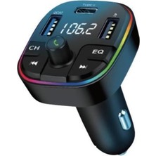 20W Pd Şarj Özellikli Dijital Göstergeli Bluetooth Fm Transmitter G110690