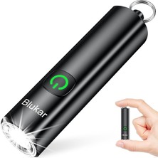 Tr Edc Şarj Edilebilir Anahtarlık El Feneri, 360L Mini Taşınabilir Flaş