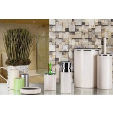 Primanova Lenox 5 Parça Banyo Seti - Bej