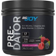 Tr Sports Bigjoy Pre-Workout Predator 17 Servis 289 gr - Orman Meyveleri- Advanced Blend Preworkout