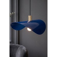 Tr Colin Golden Aparatlı Sarkıt Avize 45 Cm, Gold Aksesuarlı Metal Tavan Lambası – Yemek Masas