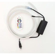 Sunlight Eko Neon Şerit LED Işık 3 Çip Rgb 5 Metre Uzaktan Kumandalı