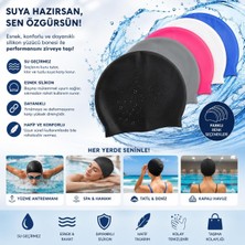 Silikon Yüzücü Bonesi, Su Geçirmez, Esnek