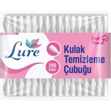 Kulak Temizleme Çubuğu, 200 Adet