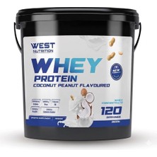 Whey Protein Tozu 3600 gr 120 Servis Hindistan Cevizi&yer Fıstığı