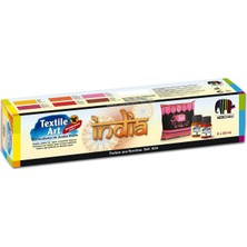 Nerchau Textile Art Kumaş Boyası Seti India 6X20ML