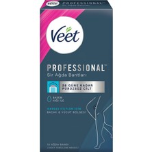 Tr Pro Bacak ve Vücut Ağda Bandı, Normal Ciltler Için, 12 Adet