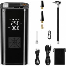 Kablosuz Taşınabilir Hava Kompresörü 150 Psı, 6000 Mah, 120W