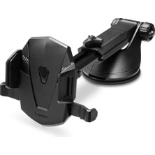 Dashboard Araç Içi Telefon Tutucu (Tüm Cihazlarla Uyumlu Araç Tutacağı) Kuel AP12T Black - 000