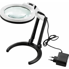 MG3B-1D 12 LED Katlanabilir Akrobat Masaüstü Işıklı Büyüteç