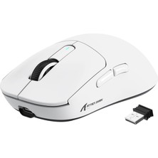 X3 Kablosuz Gaming Mouse, Ultra Hafif 49G Oyuncu Mouse, Pixart PAW3395 Sensör, 26000 Dpı, Programla